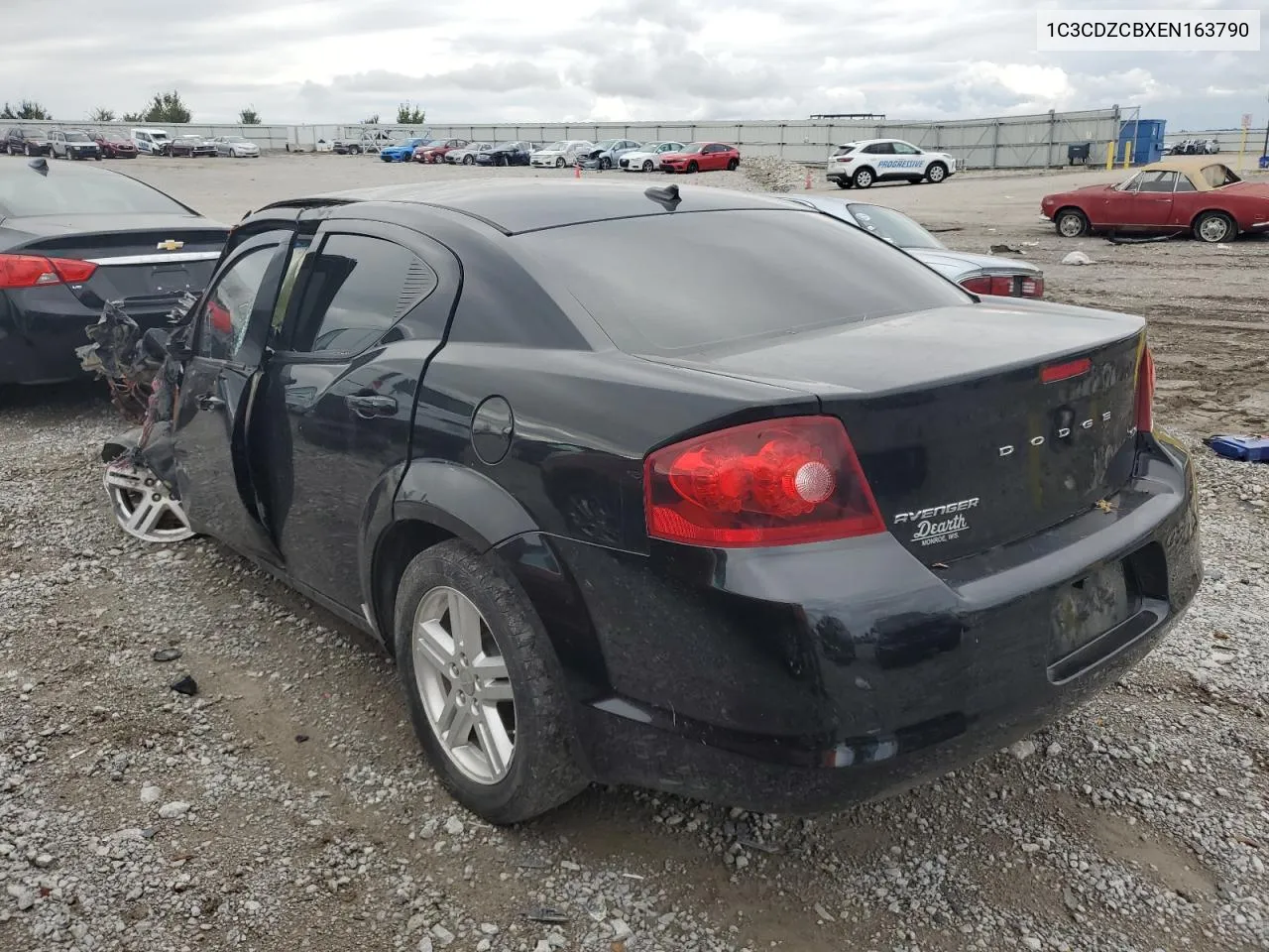 1C3CDZCBXEN163790 2014 Dodge Avenger Sxt