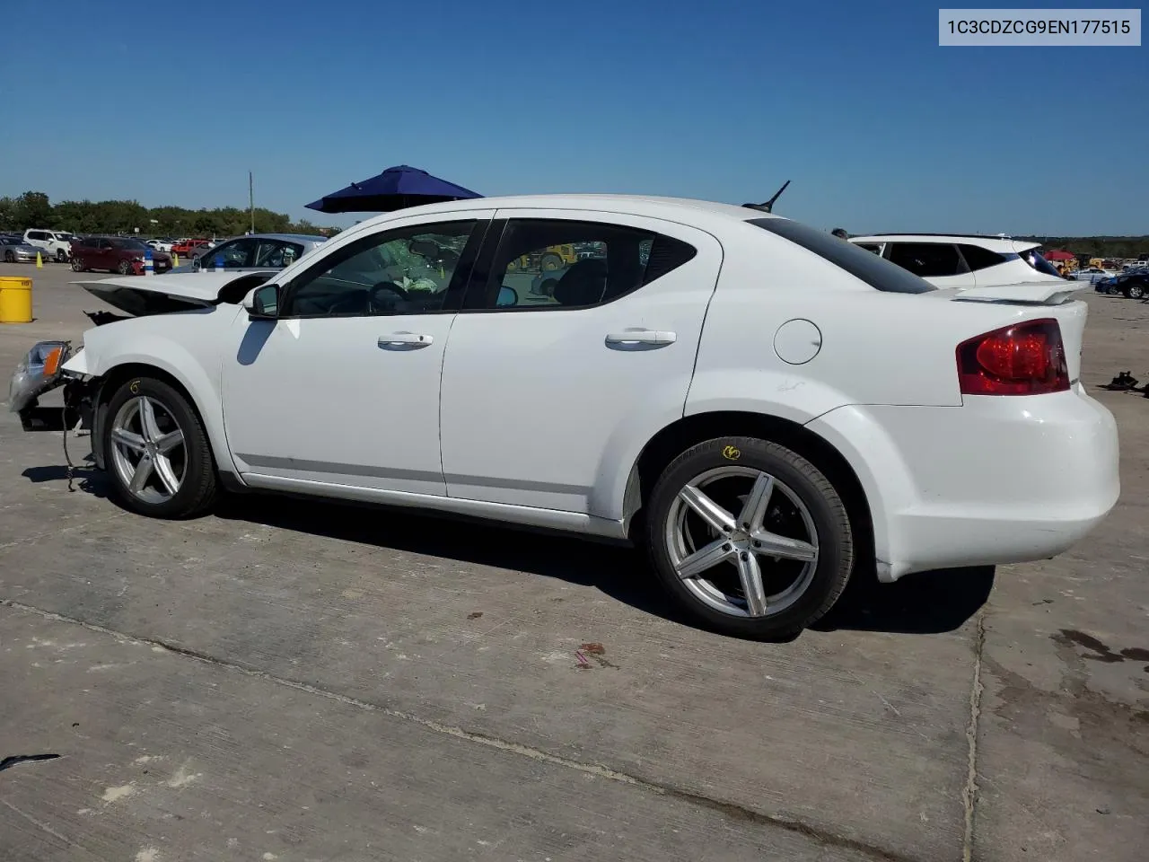 2014 Dodge Avenger Sxt VIN: 1C3CDZCG9EN177515 Lot: 73481554