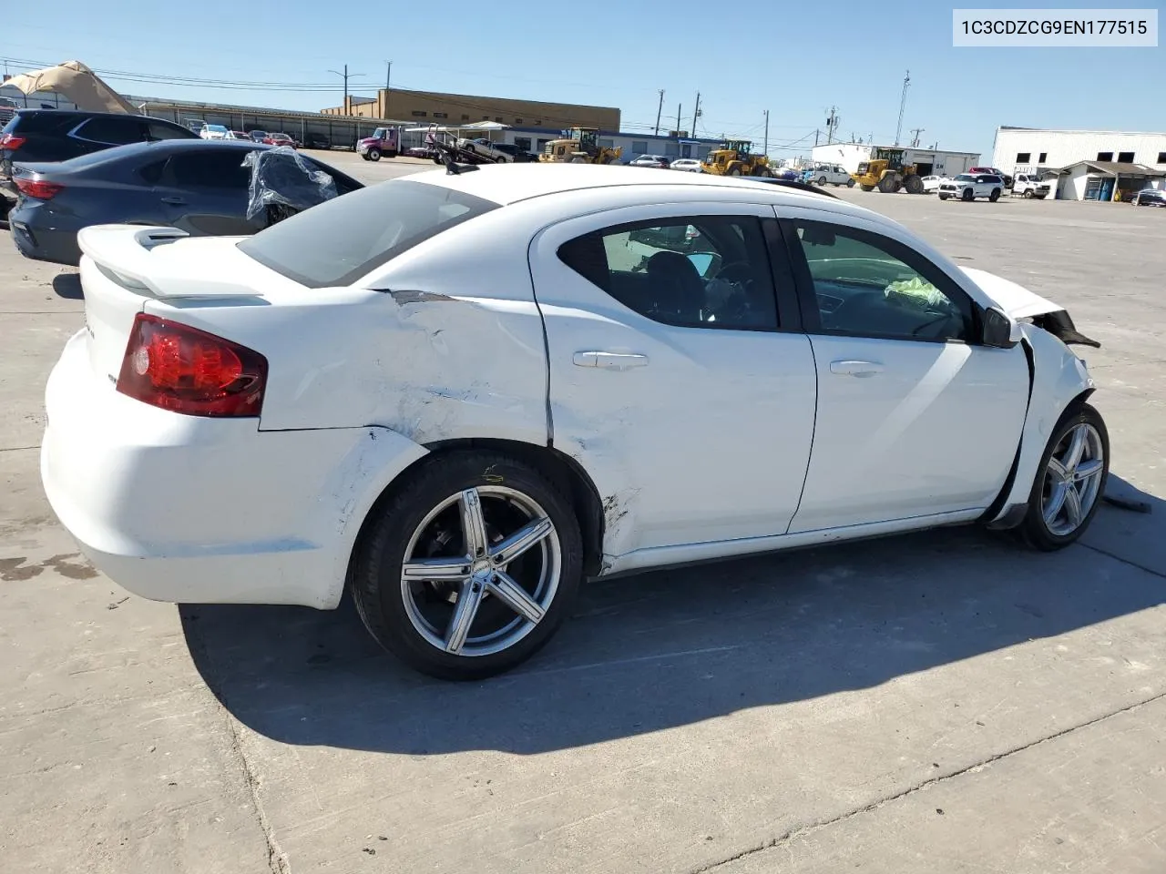 2014 Dodge Avenger Sxt VIN: 1C3CDZCG9EN177515 Lot: 73481554