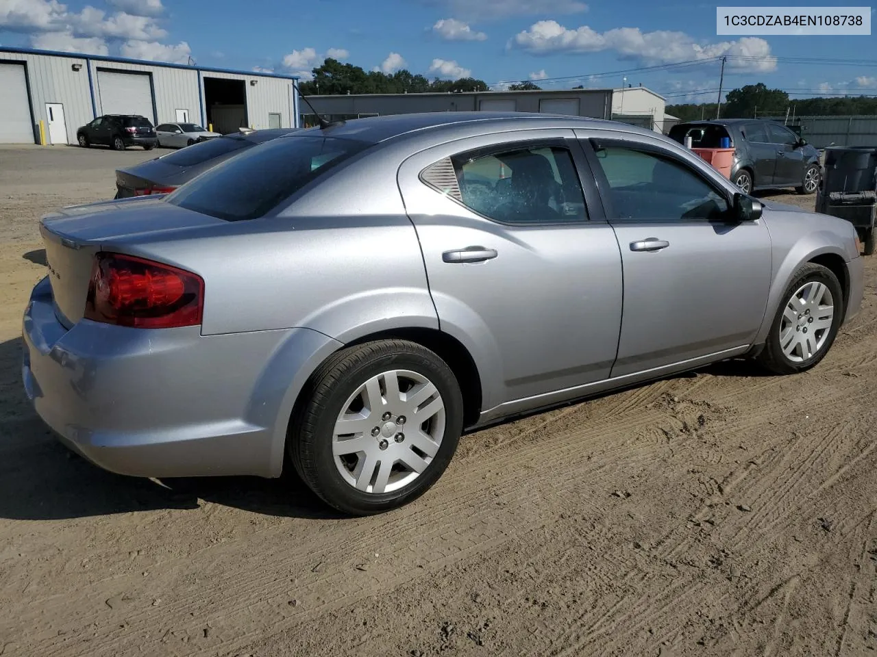 2014 Dodge Avenger Se VIN: 1C3CDZAB4EN108738 Lot: 73995744