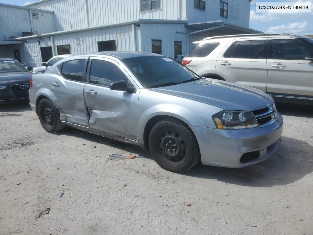 2014 Dodge Avenger Se VIN: 1C3CDZABXEN130419 Lot: 74018944