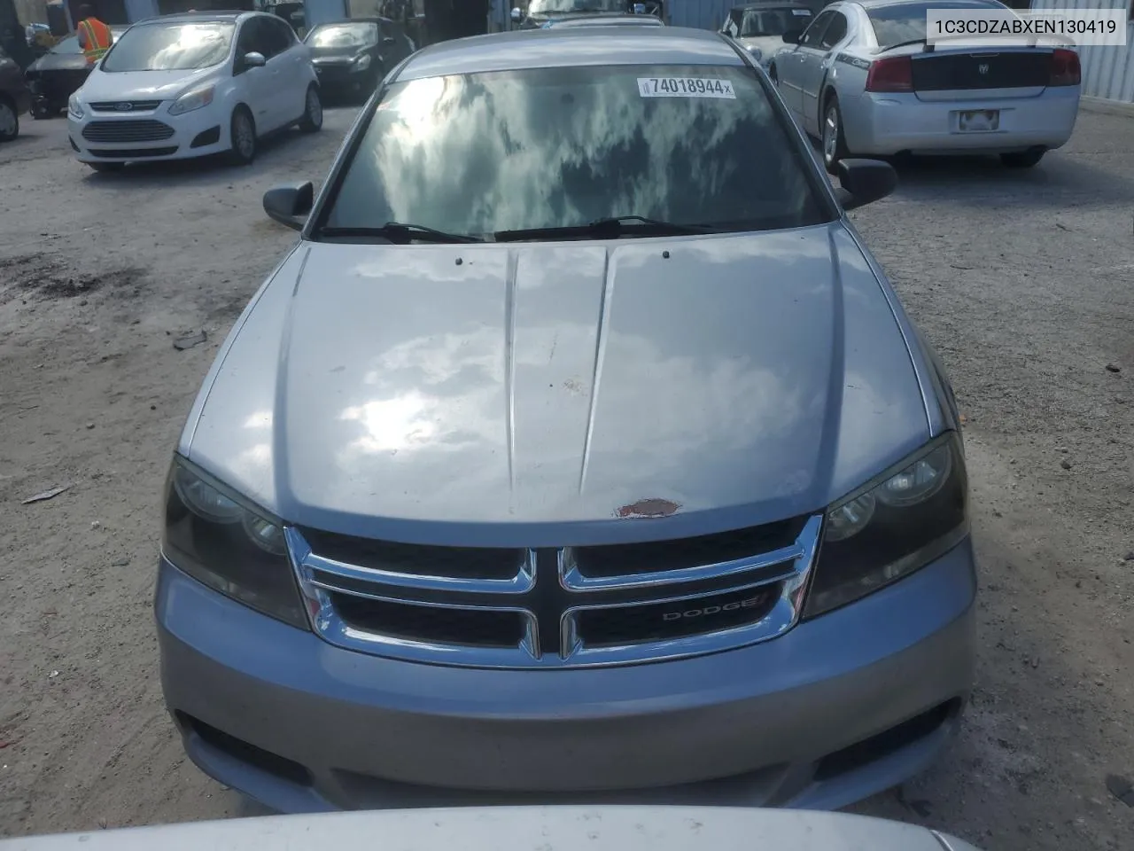 2014 Dodge Avenger Se VIN: 1C3CDZABXEN130419 Lot: 74018944