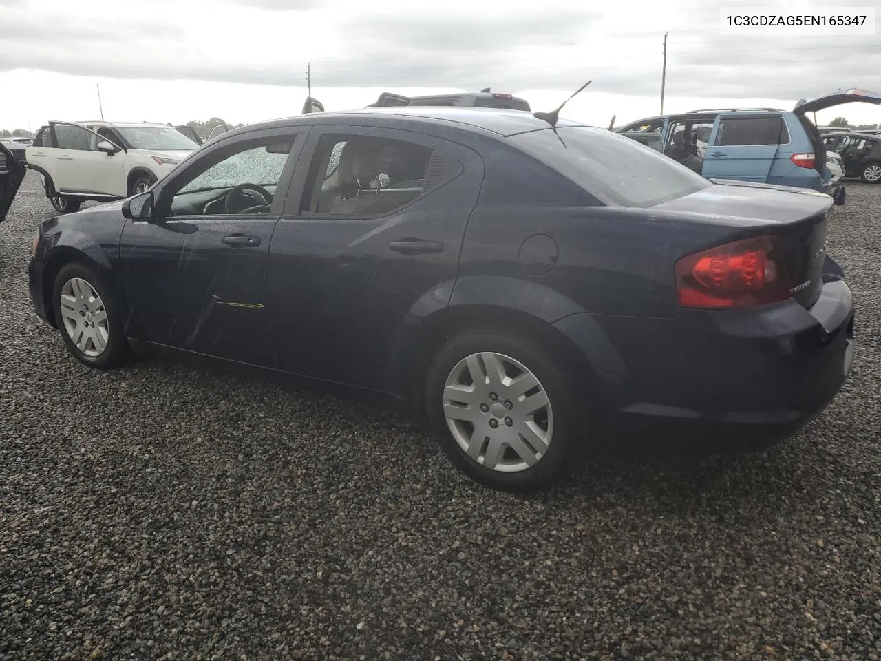 2014 Dodge Avenger Se VIN: 1C3CDZAG5EN165347 Lot: 74216674