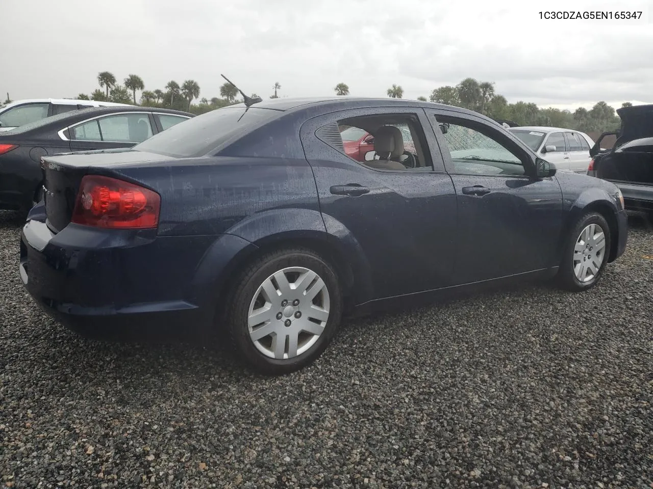 2014 Dodge Avenger Se VIN: 1C3CDZAG5EN165347 Lot: 74216674