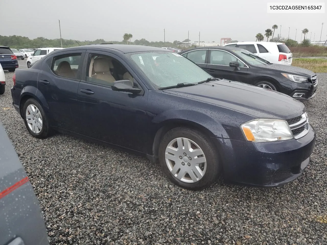 1C3CDZAG5EN165347 2014 Dodge Avenger Se