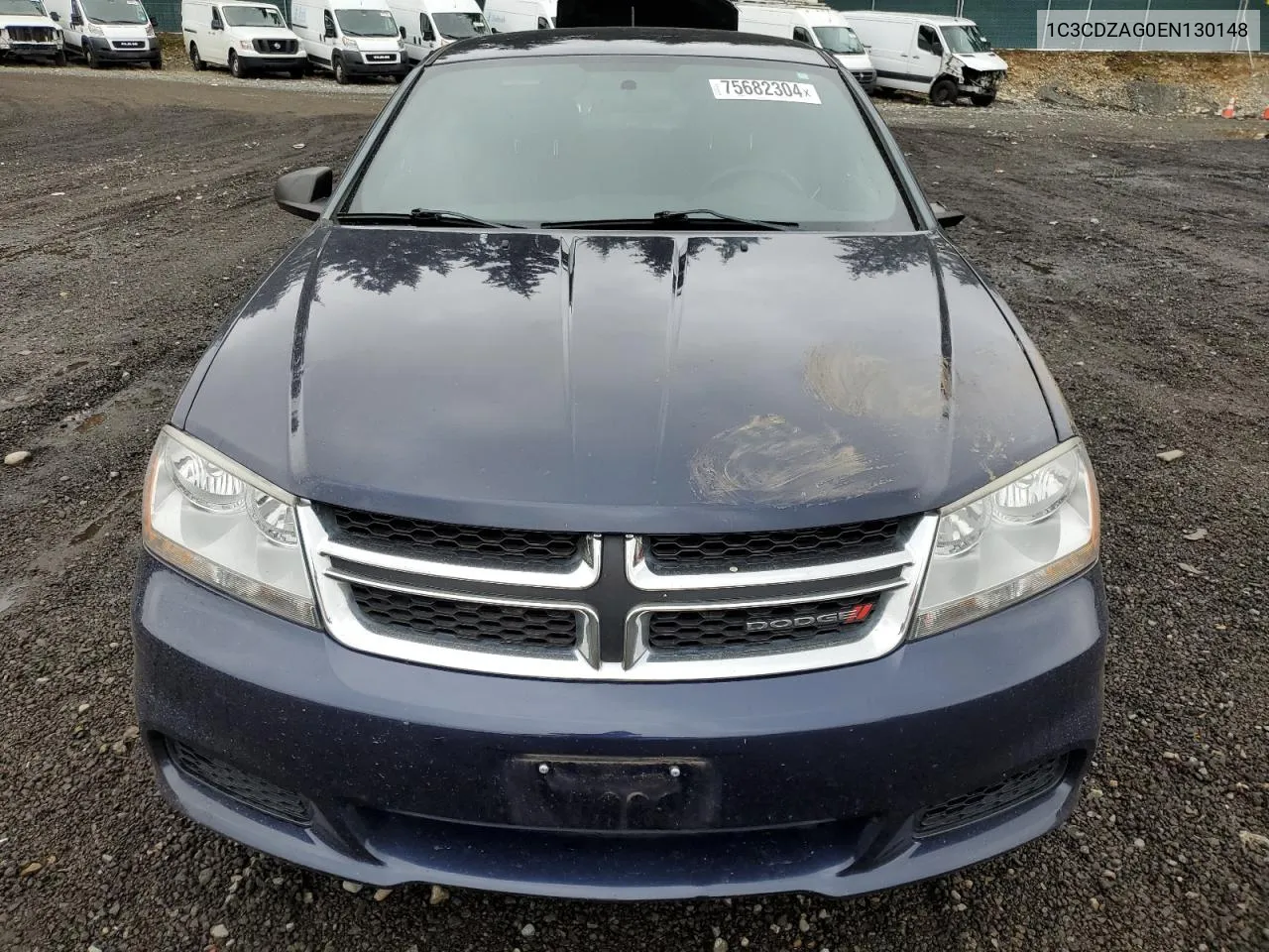 2014 Dodge Avenger Se VIN: 1C3CDZAG0EN130148 Lot: 75682304