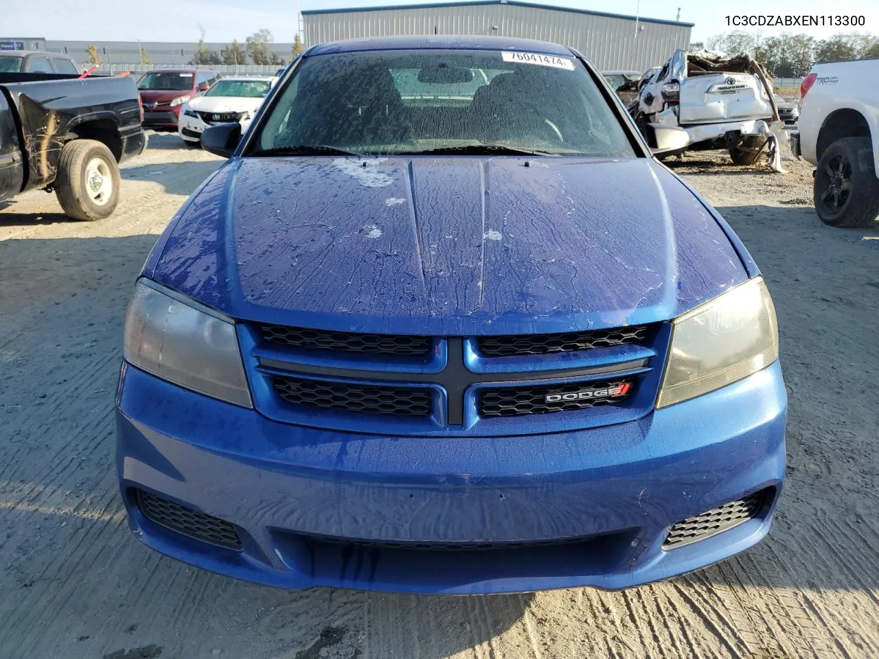 1C3CDZABXEN113300 2014 Dodge Avenger Se