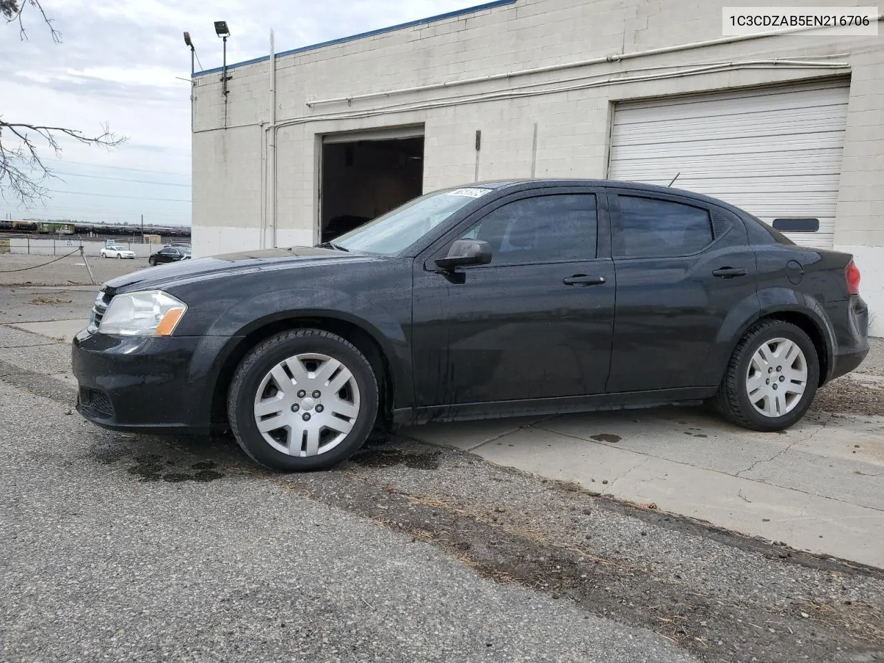 2014 Dodge Avenger Se VIN: 1C3CDZAB5EN216706 Lot: 77075254