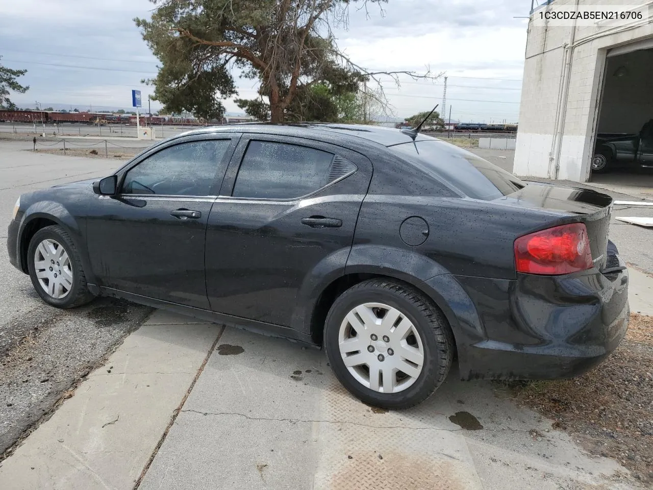 2014 Dodge Avenger Se VIN: 1C3CDZAB5EN216706 Lot: 77075254