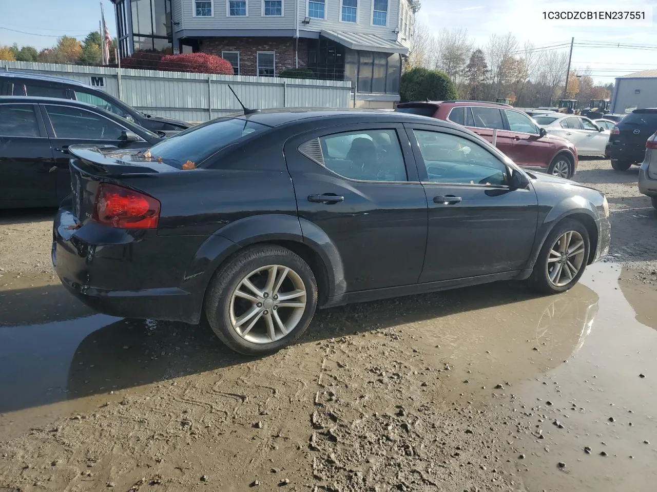 2014 Dodge Avenger Sxt VIN: 1C3CDZCB1EN237551 Lot: 77961764