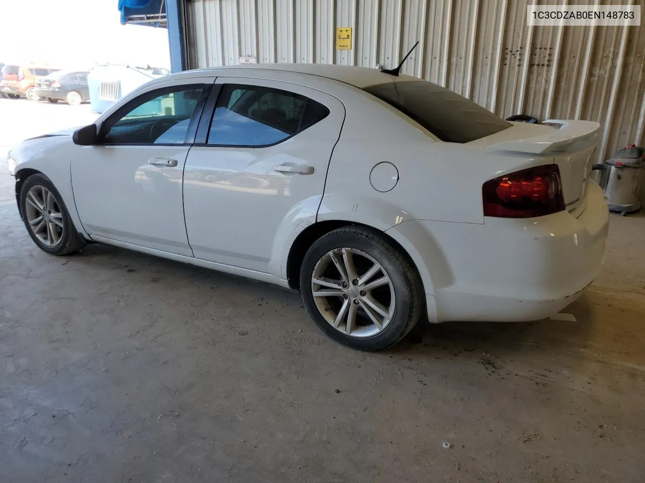 2014 Dodge Avenger Se VIN: 1C3CDZAB0EN148783 Lot: 78021854