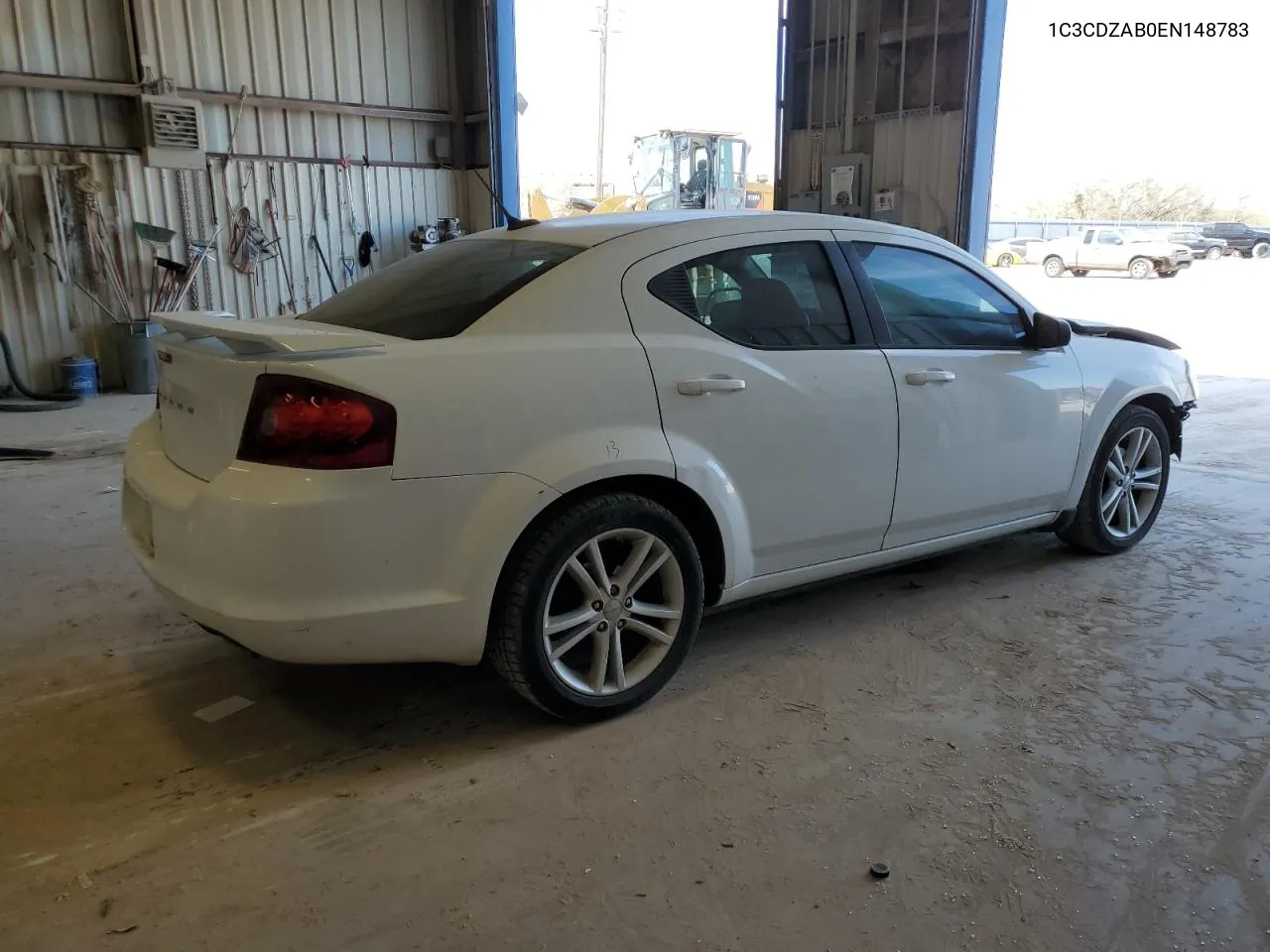 2014 Dodge Avenger Se VIN: 1C3CDZAB0EN148783 Lot: 78021854