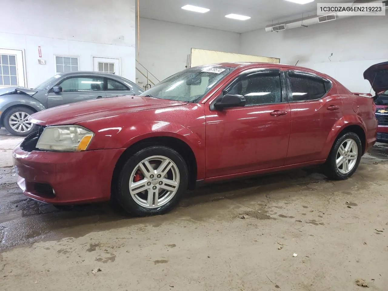 2014 Dodge Avenger Se VIN: 1C3CDZAG6EN219223 Lot: 78679574