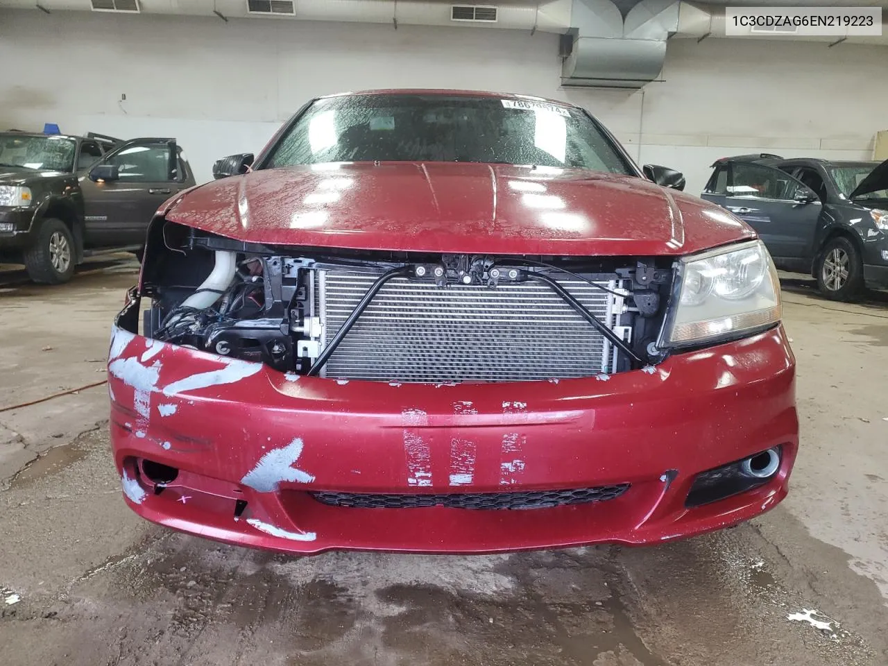 2014 Dodge Avenger Se VIN: 1C3CDZAG6EN219223 Lot: 78679574