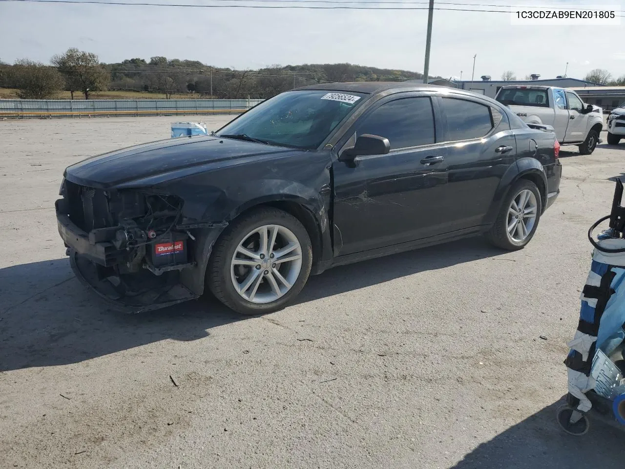 2014 Dodge Avenger Se VIN: 1C3CDZAB9EN201805 Lot: 79256524