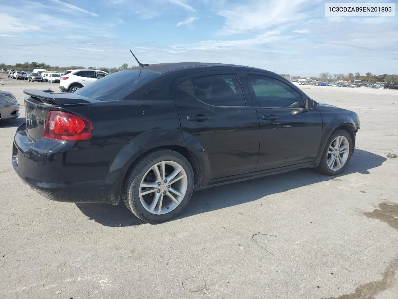 2014 Dodge Avenger Se VIN: 1C3CDZAB9EN201805 Lot: 79256524