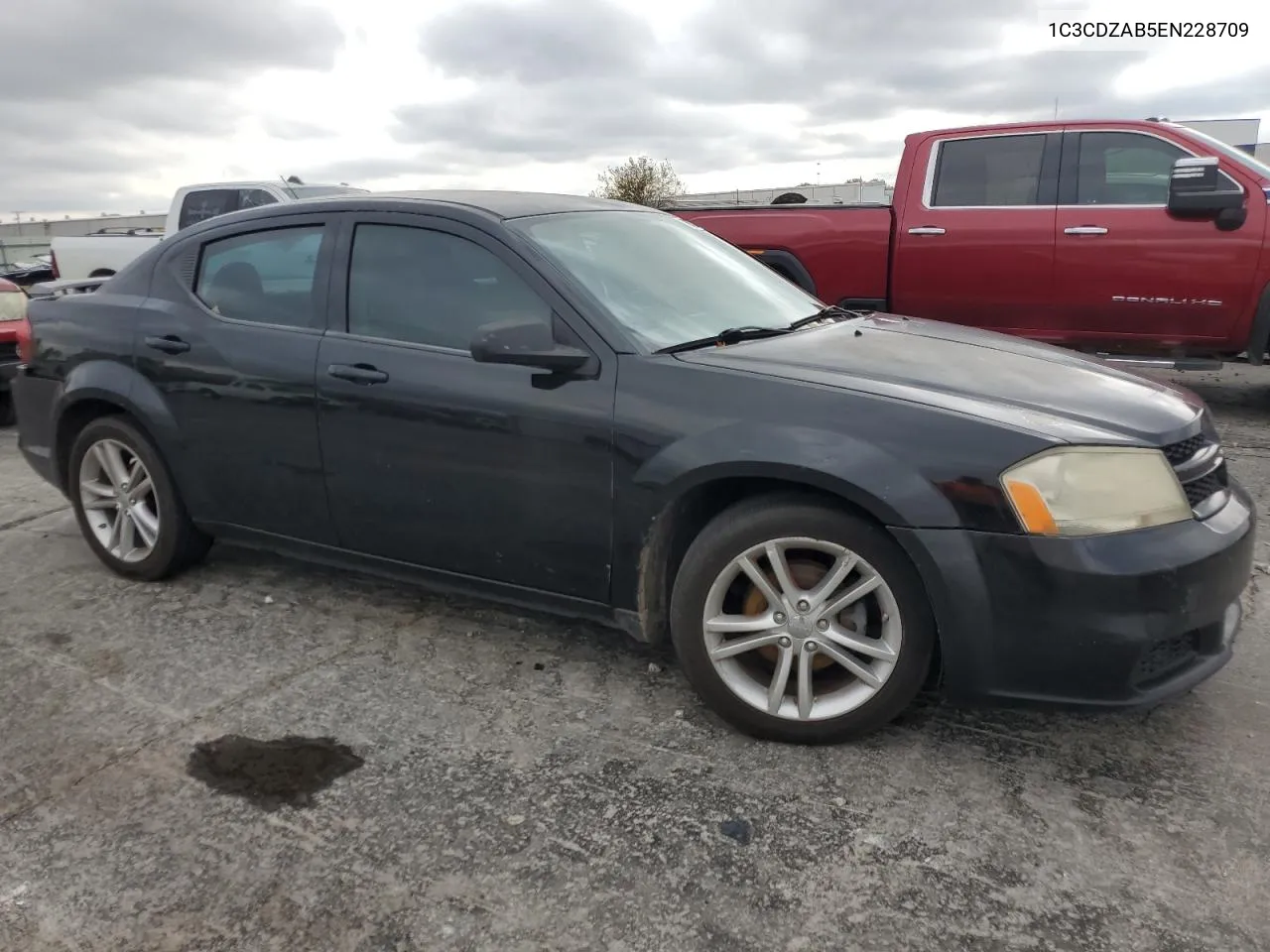 1C3CDZAB5EN228709 2014 Dodge Avenger Se