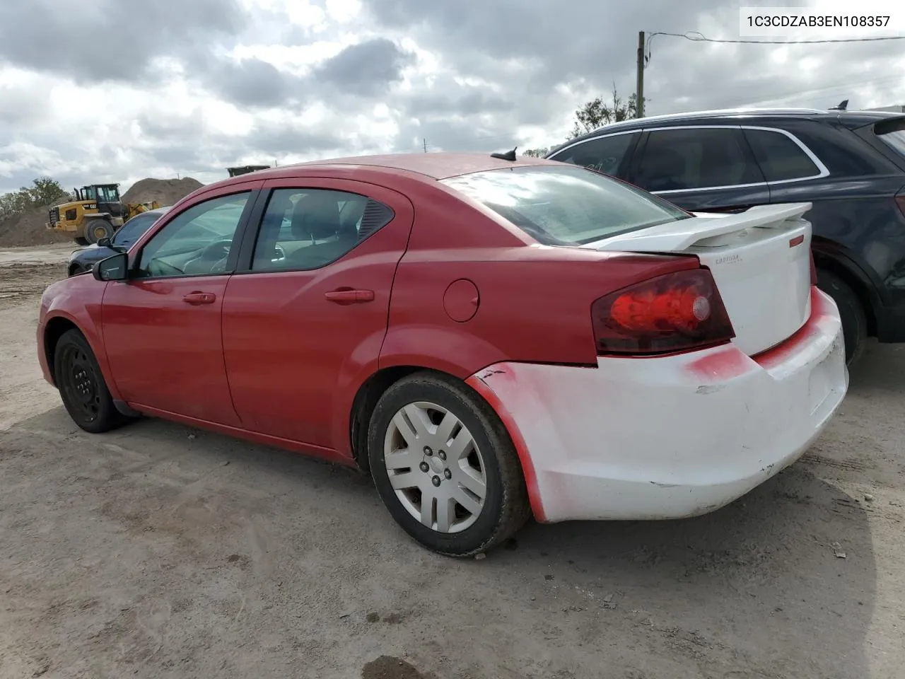 2014 Dodge Avenger Se VIN: 1C3CDZAB3EN108357 Lot: 79548064