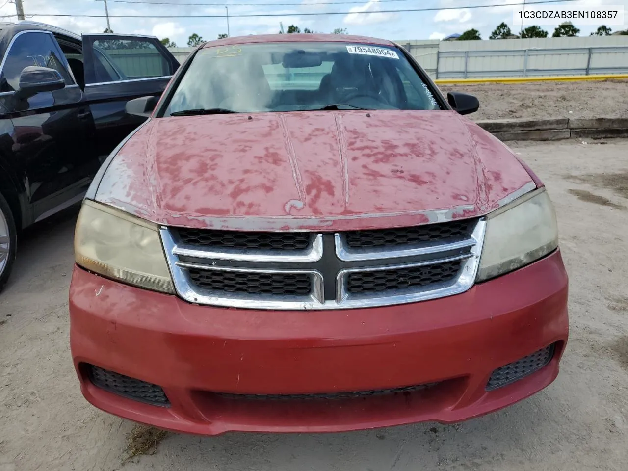 2014 Dodge Avenger Se VIN: 1C3CDZAB3EN108357 Lot: 79548064