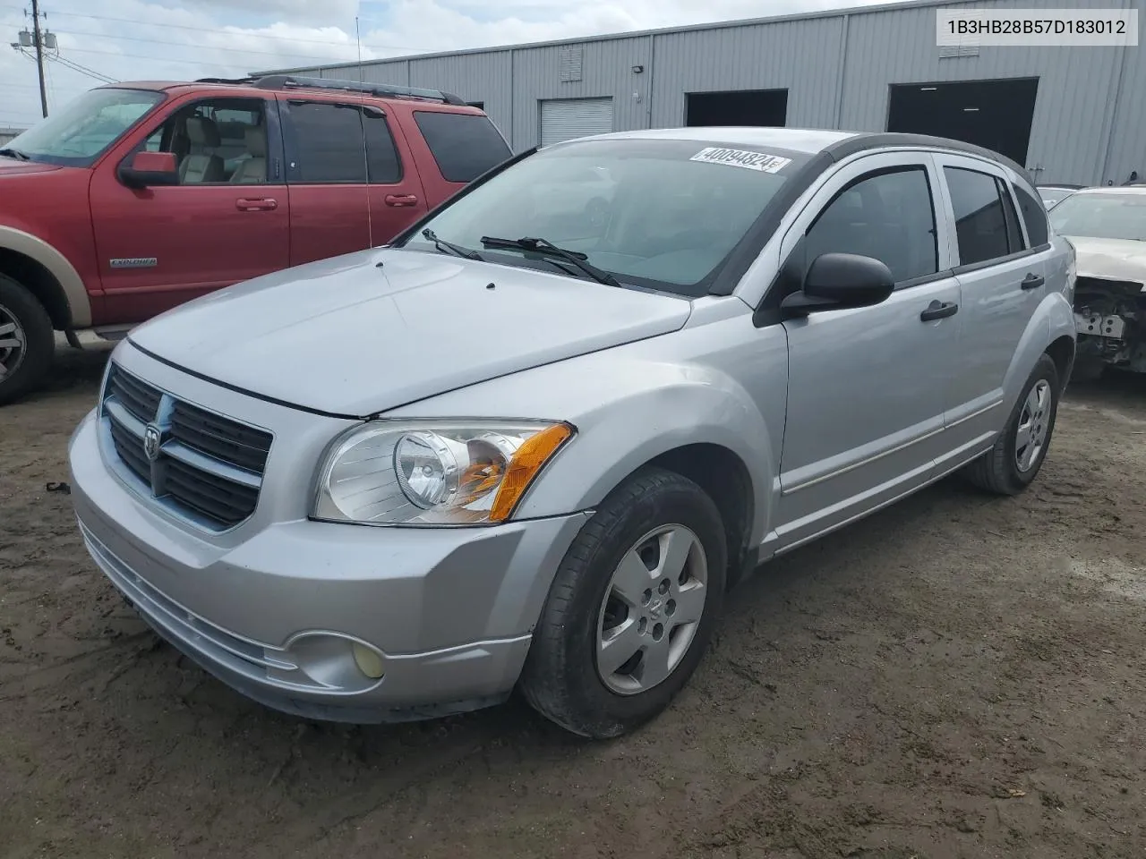 2007 Dodge Caliber VIN: 1B3HB28B57D183012 Lot: 40094824