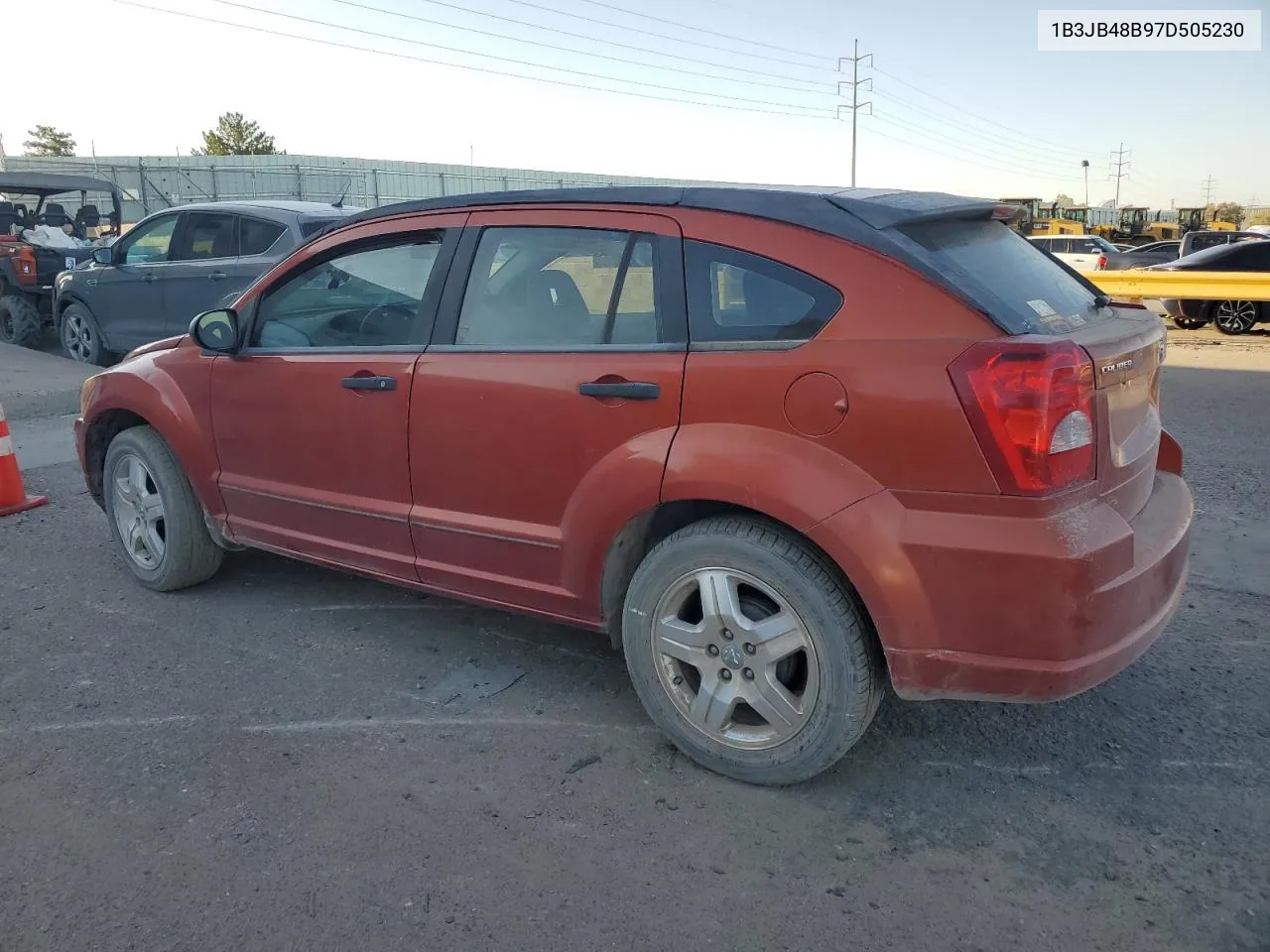 2007 Dodge Caliber Sxt VIN: 1B3JB48B97D505230 Lot: 45066684