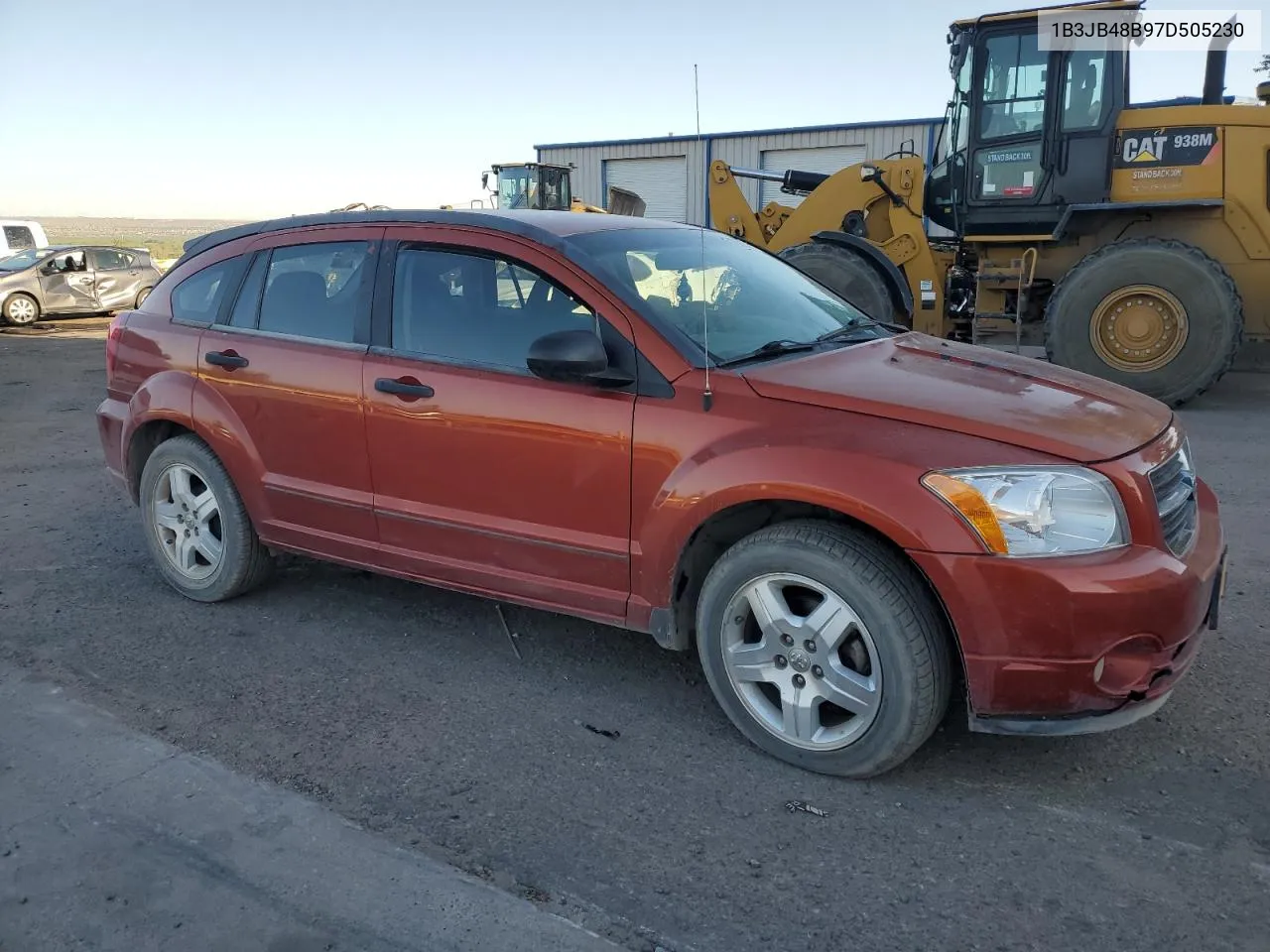 2007 Dodge Caliber Sxt VIN: 1B3JB48B97D505230 Lot: 45066684