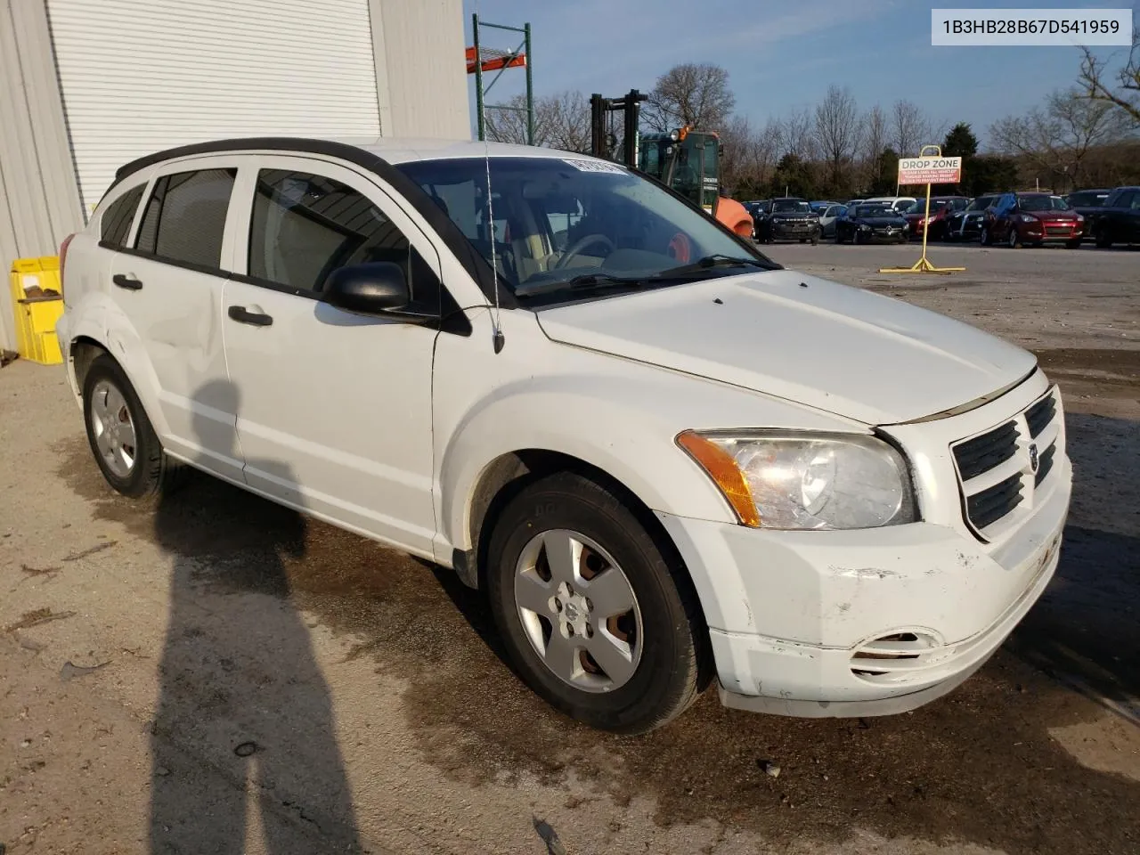 2007 Dodge Caliber VIN: 1B3HB28B67D541959 Lot: 46792794