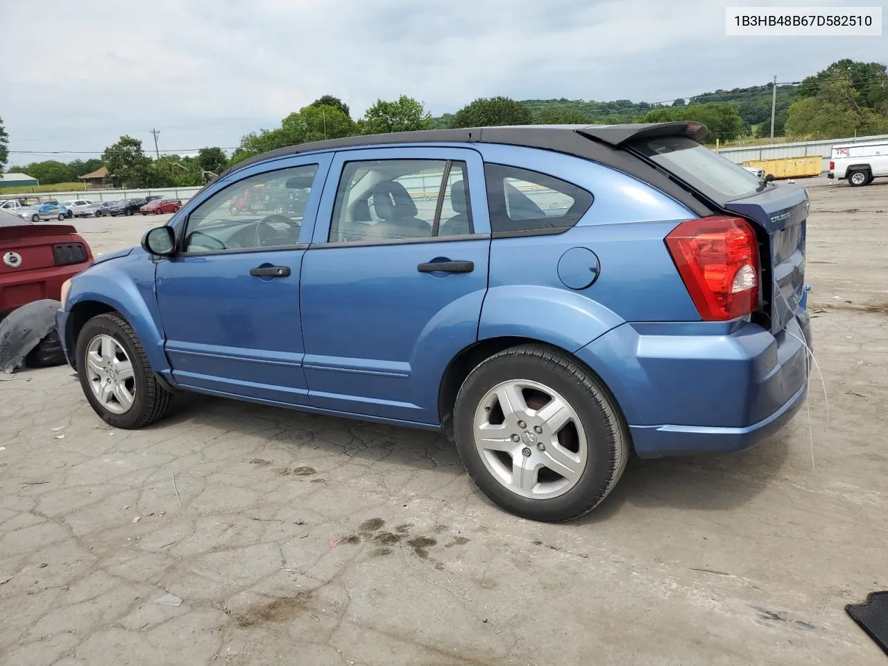 2007 Dodge Caliber Sxt VIN: 1B3HB48B67D582510 Lot: 60707624