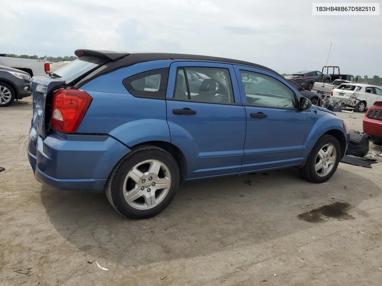 2007 Dodge Caliber Sxt VIN: 1B3HB48B67D582510 Lot: 60707624