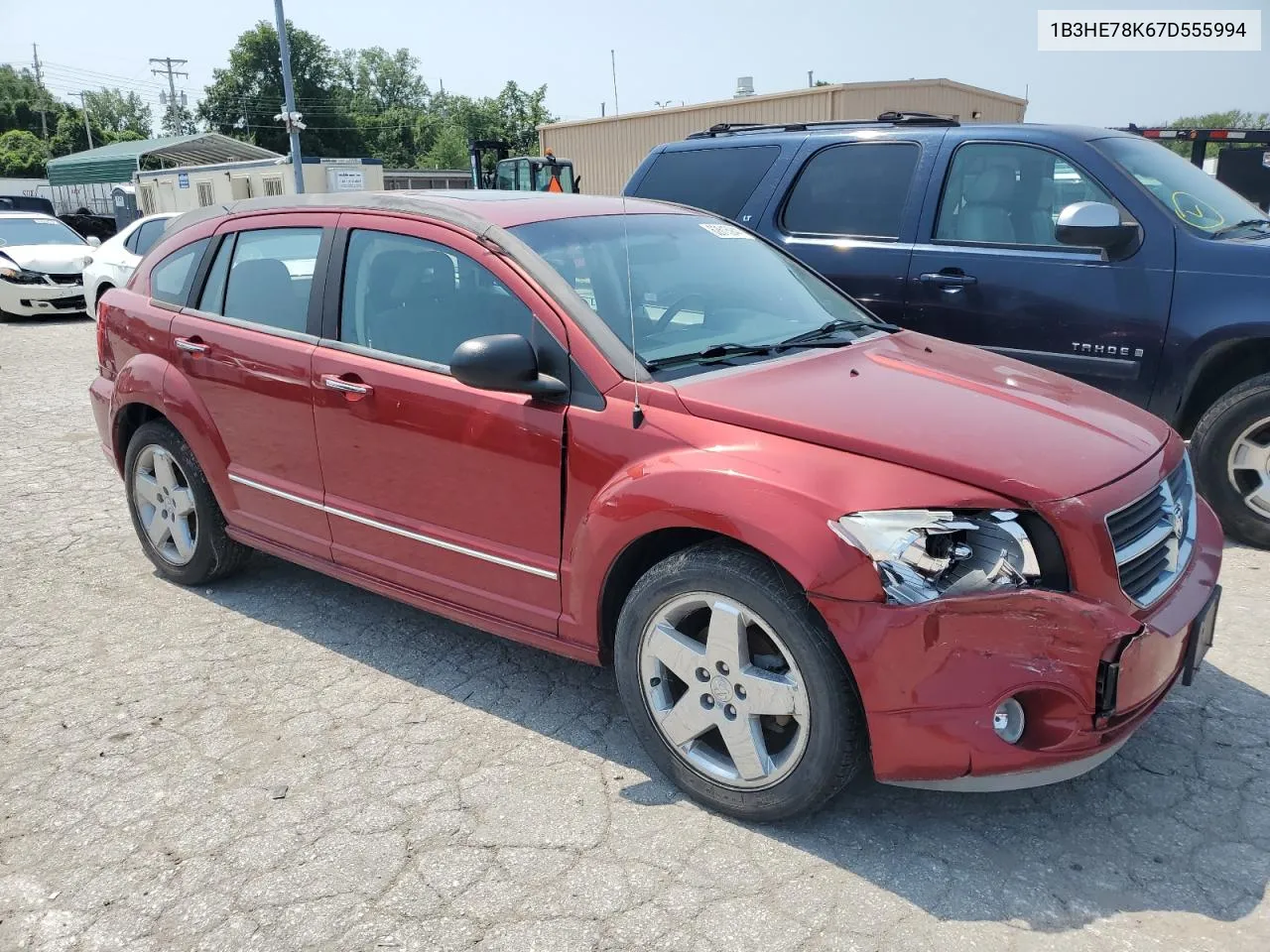 2007 Dodge Caliber R/T VIN: 1B3HE78K67D555994 Lot: 62615944