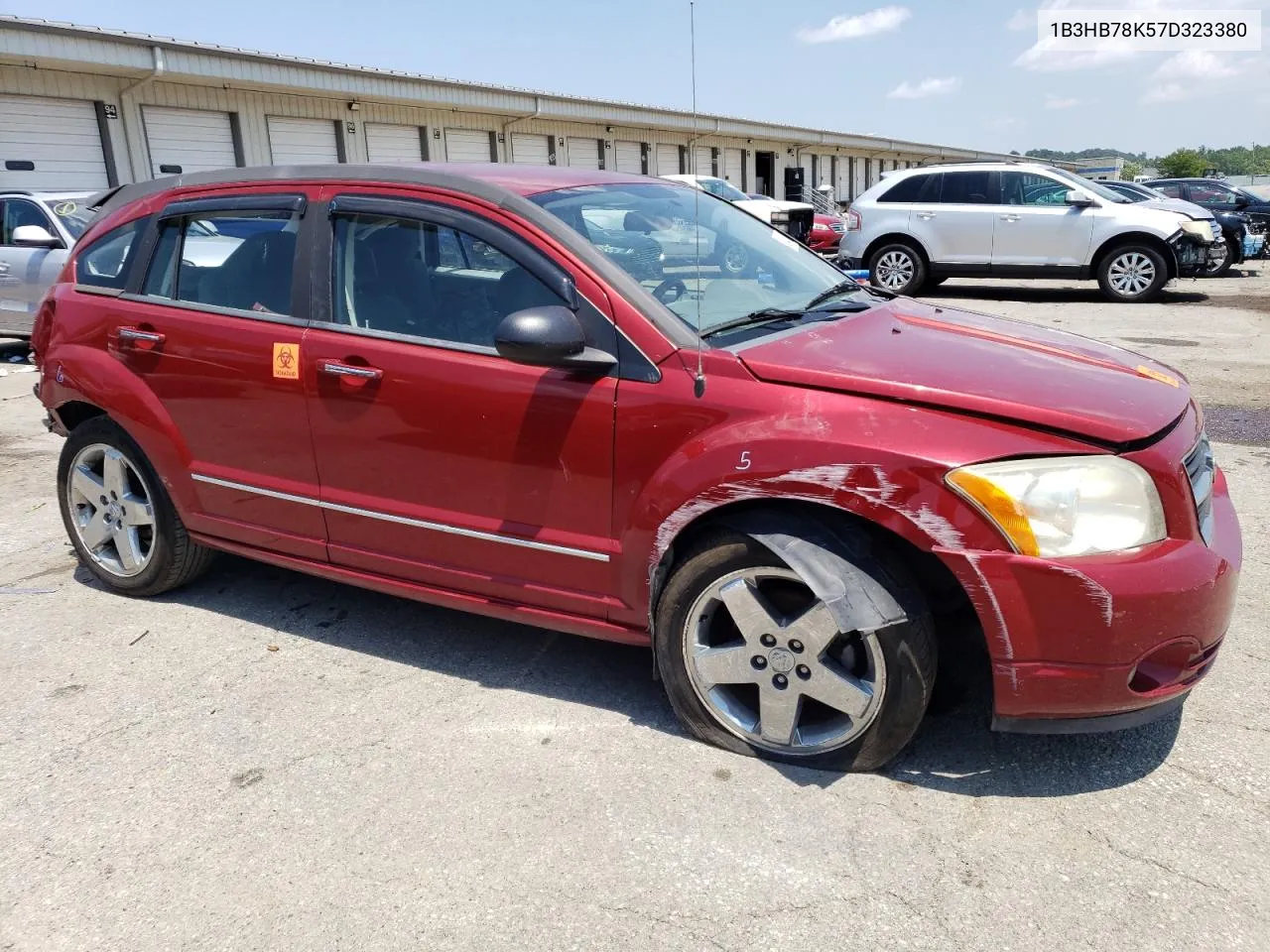 2007 Dodge Caliber R/T VIN: 1B3HB78K57D323380 Lot: 63040114