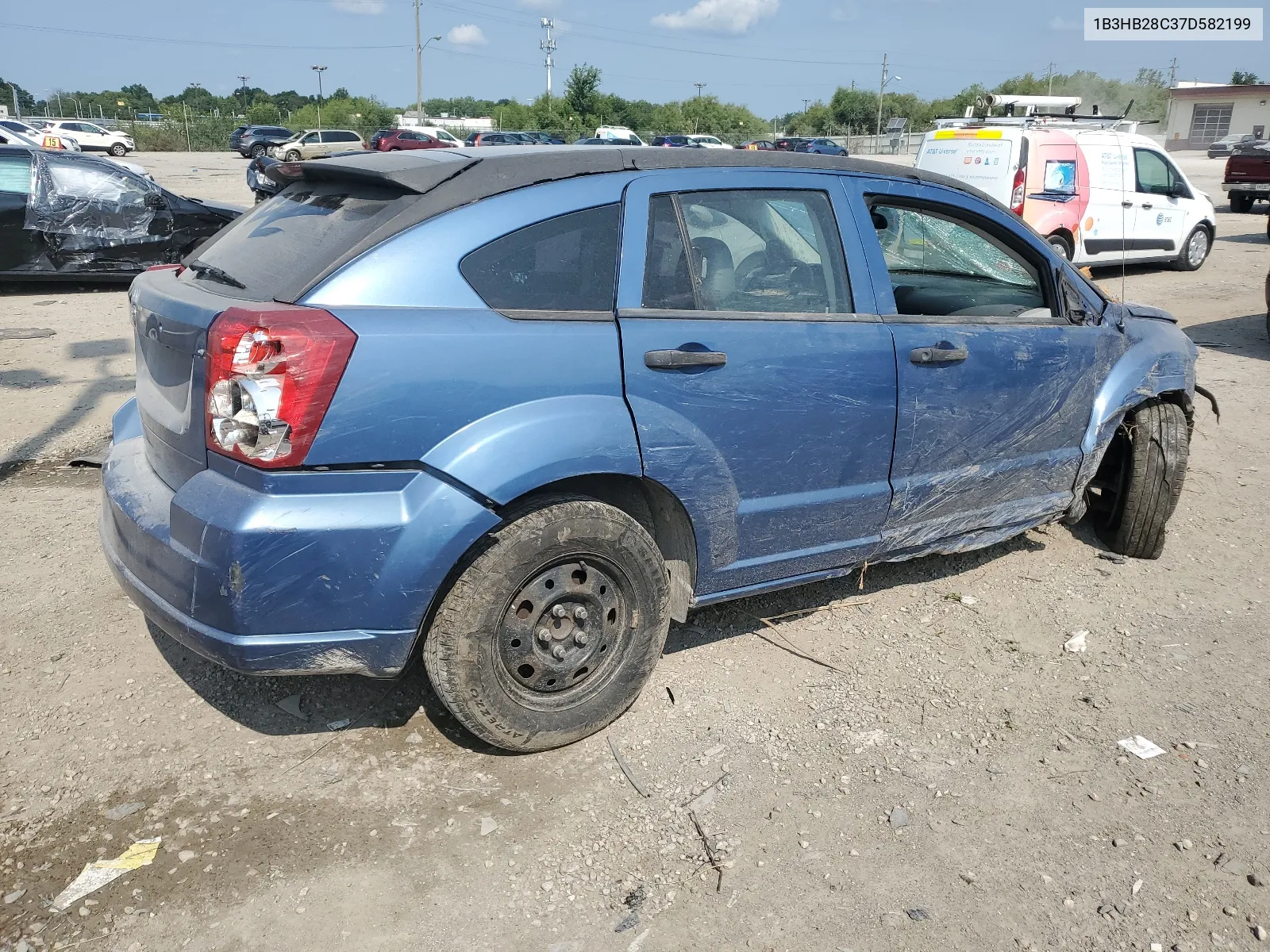 2007 Dodge Caliber VIN: 1B3HB28C37D582199 Lot: 63773794