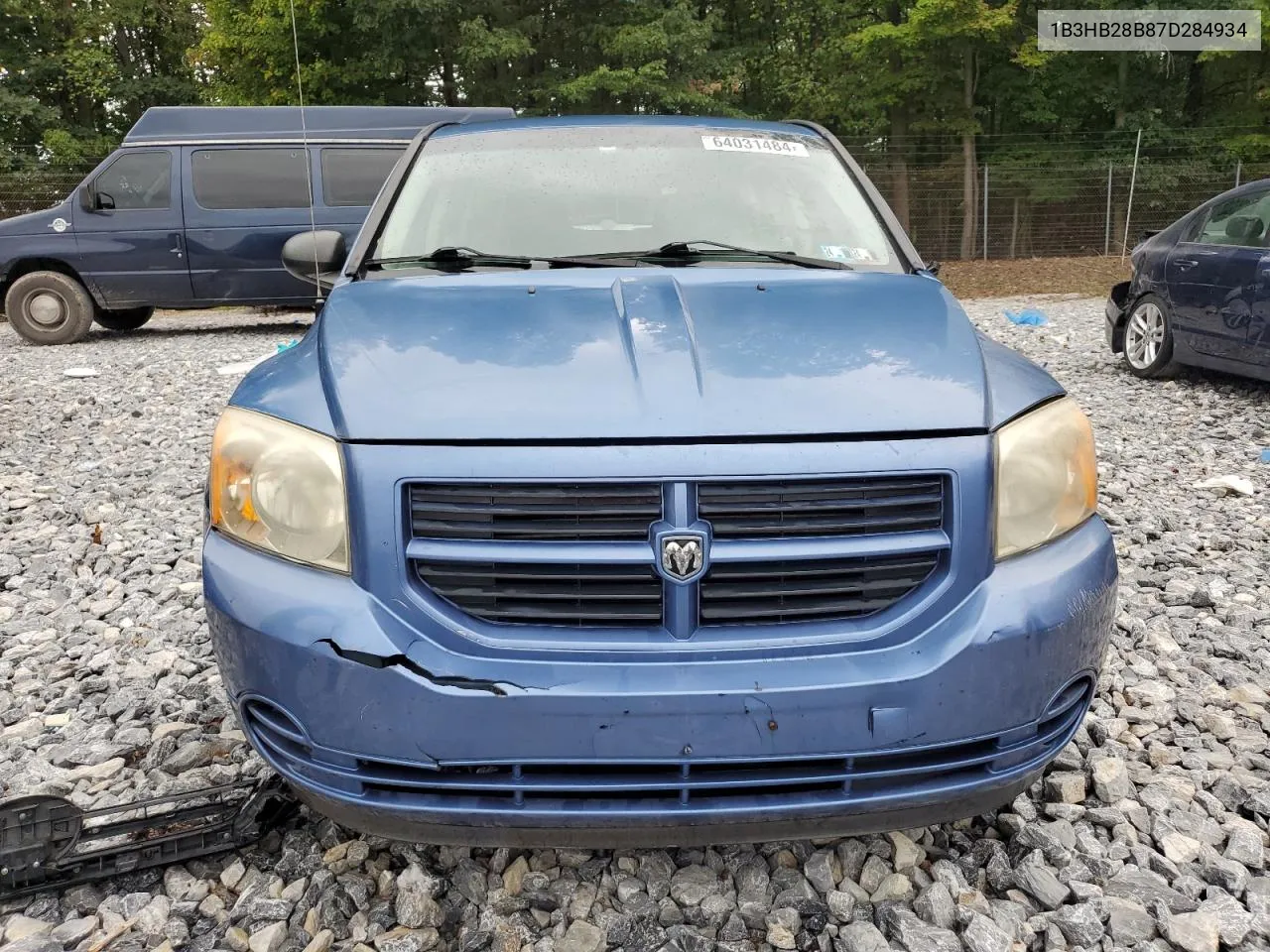 2007 Dodge Caliber VIN: 1B3HB28B87D284934 Lot: 64031484