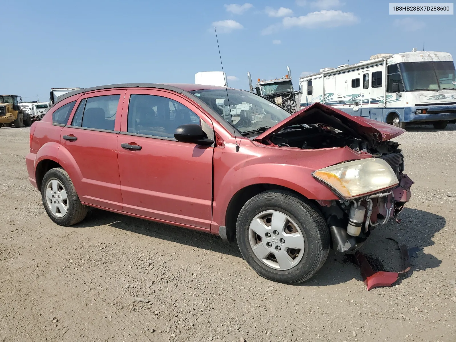 2007 Dodge Caliber VIN: 1B3HB28BX7D288600 Lot: 66574314