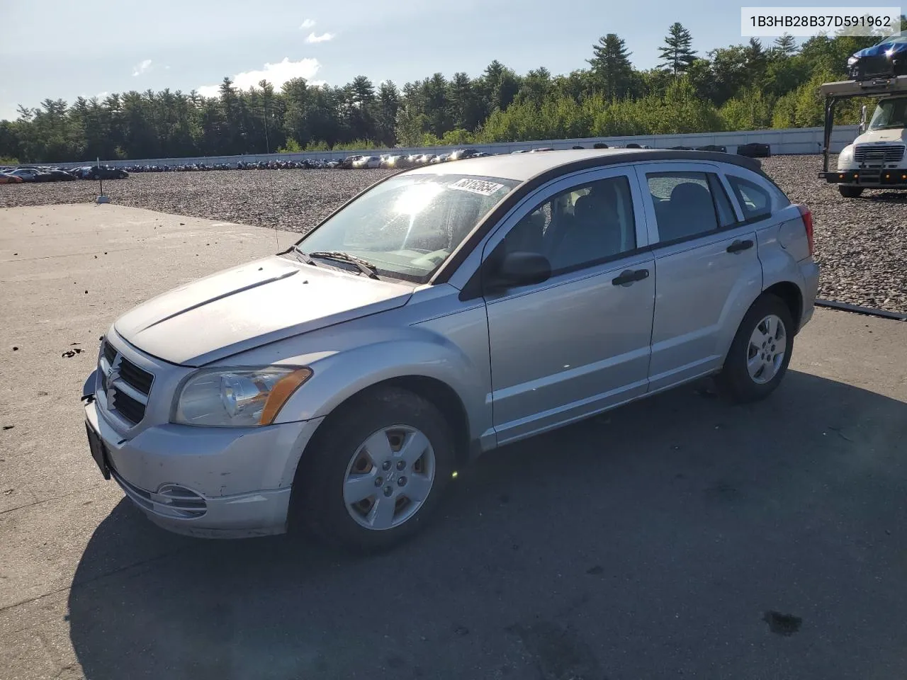 2007 Dodge Caliber VIN: 1B3HB28B37D591962 Lot: 68152654