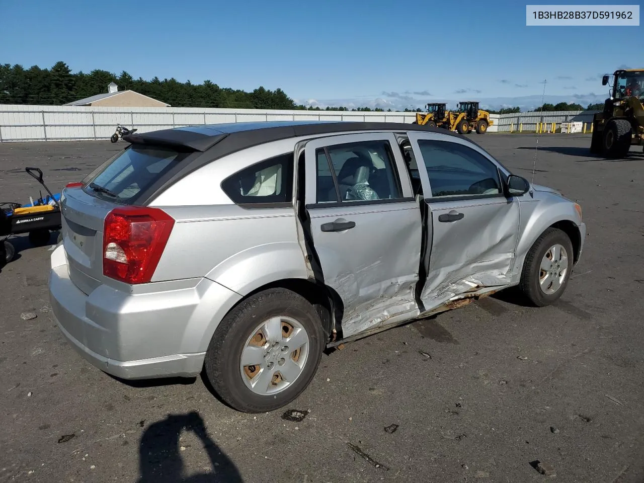 2007 Dodge Caliber VIN: 1B3HB28B37D591962 Lot: 68152654