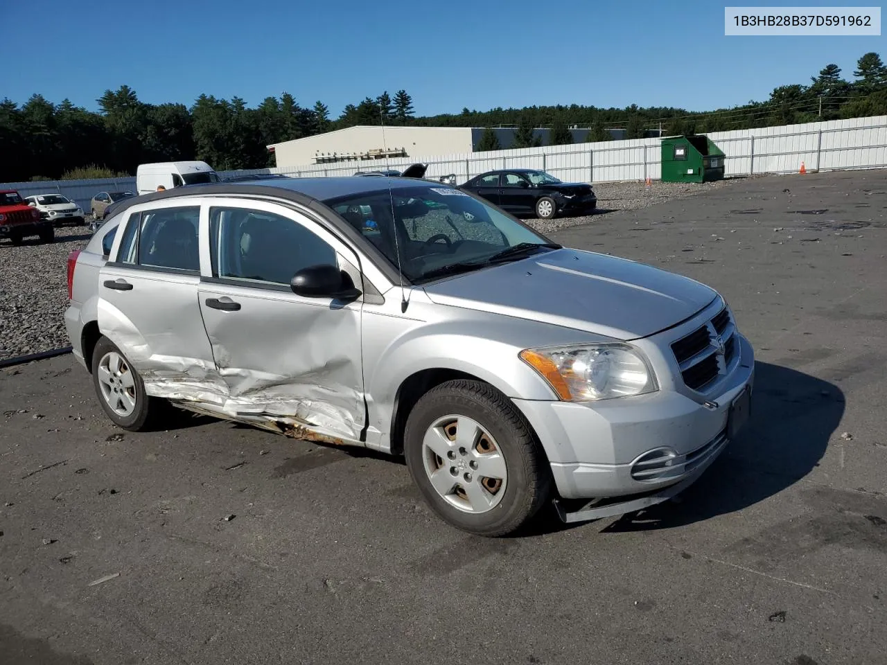 2007 Dodge Caliber VIN: 1B3HB28B37D591962 Lot: 68152654