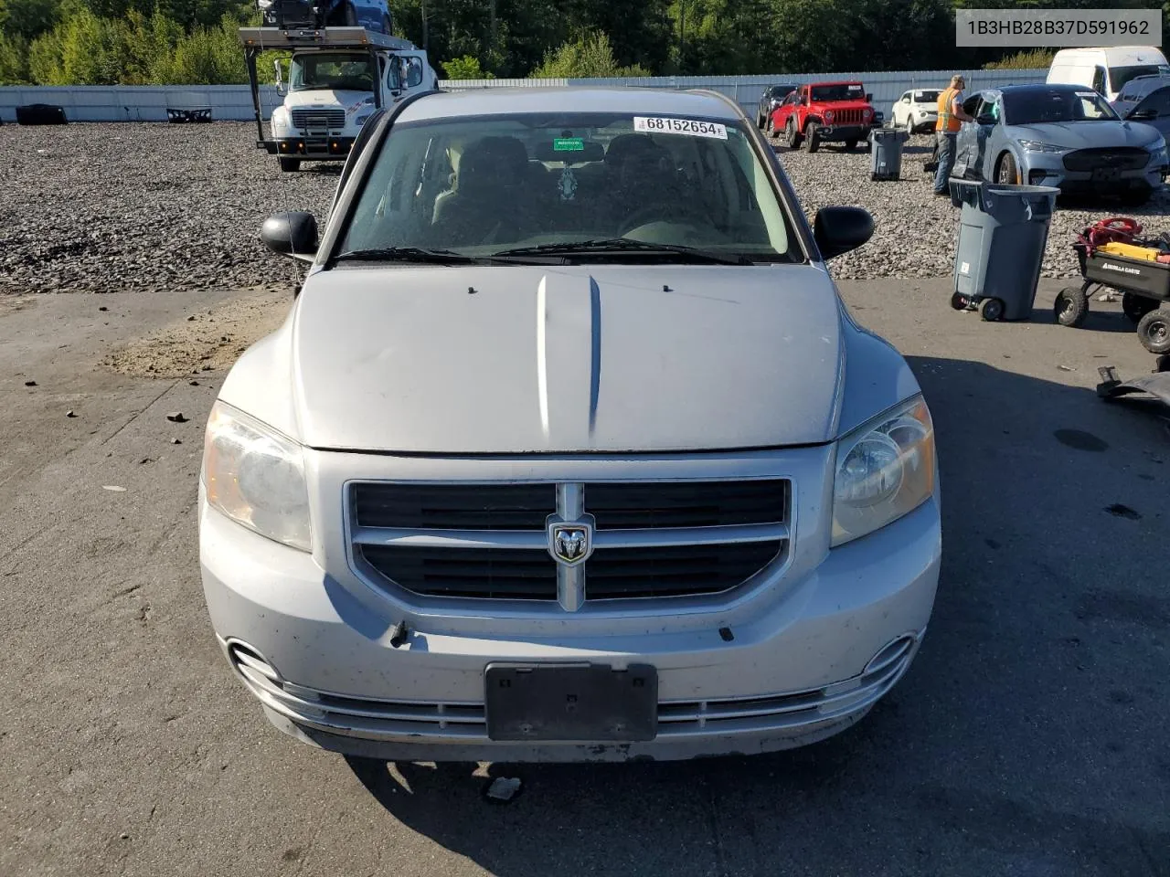 2007 Dodge Caliber VIN: 1B3HB28B37D591962 Lot: 68152654