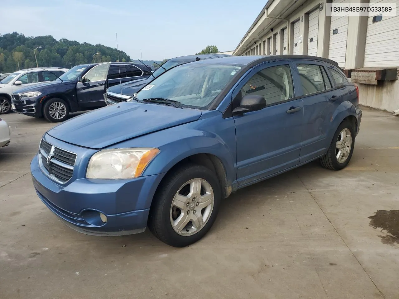 2007 Dodge Caliber Sxt VIN: 1B3HB48B97D533589 Lot: 69433794