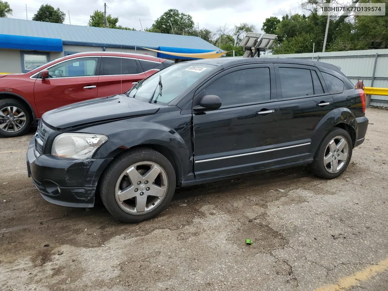 2007 Dodge Caliber R/T VIN: 1B3HB78K77D139574 Lot: 69897374