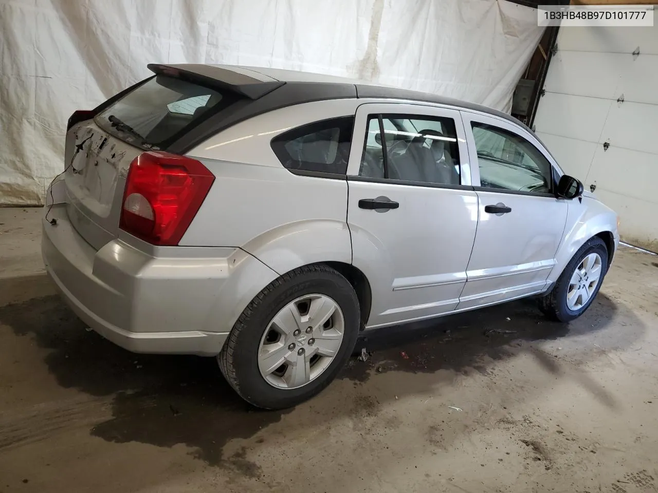 2007 Dodge Caliber Sxt VIN: 1B3HB48B97D101777 Lot: 70689254