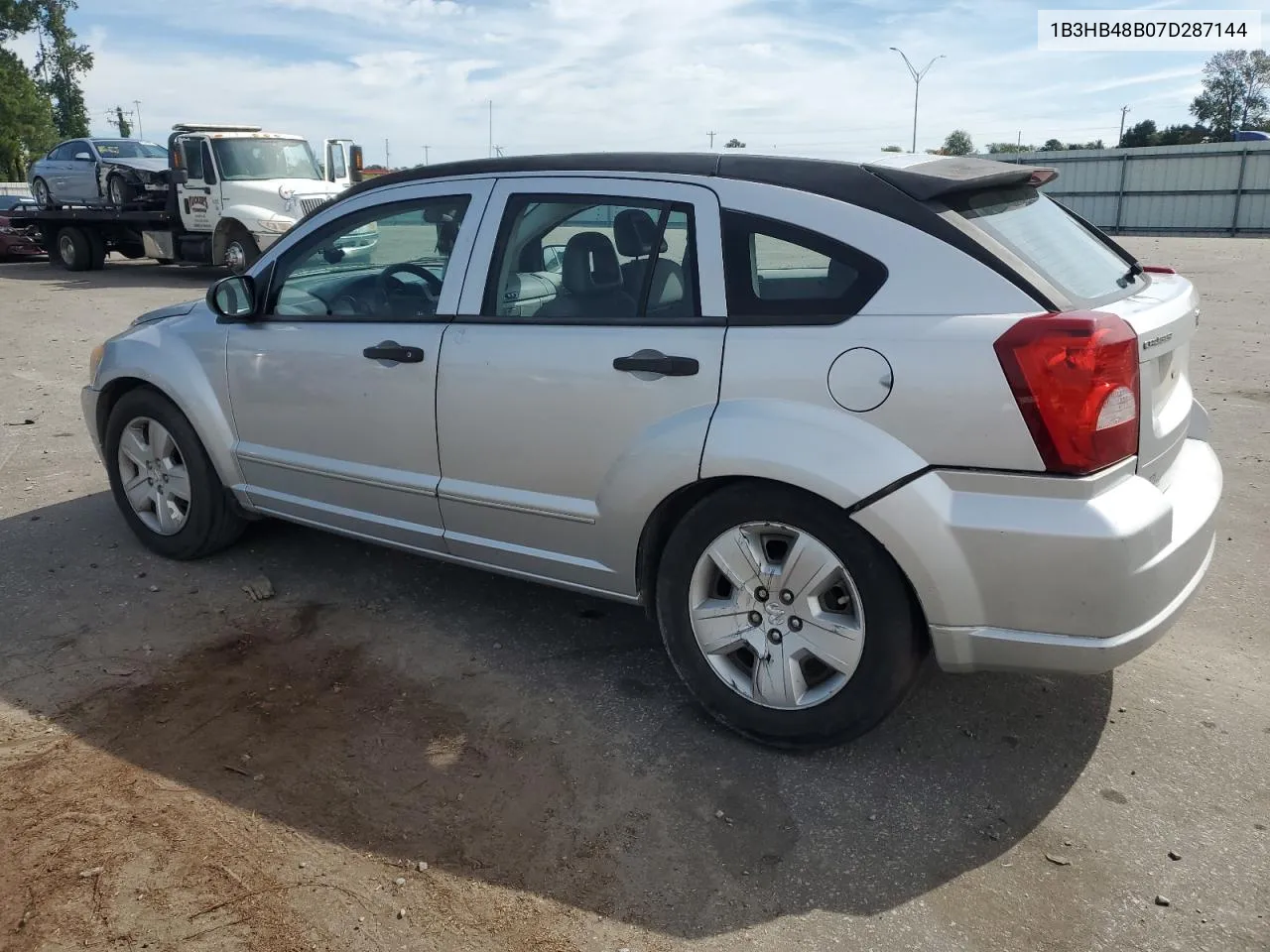 2007 Dodge Caliber Sxt VIN: 1B3HB48B07D287144 Lot: 71243004