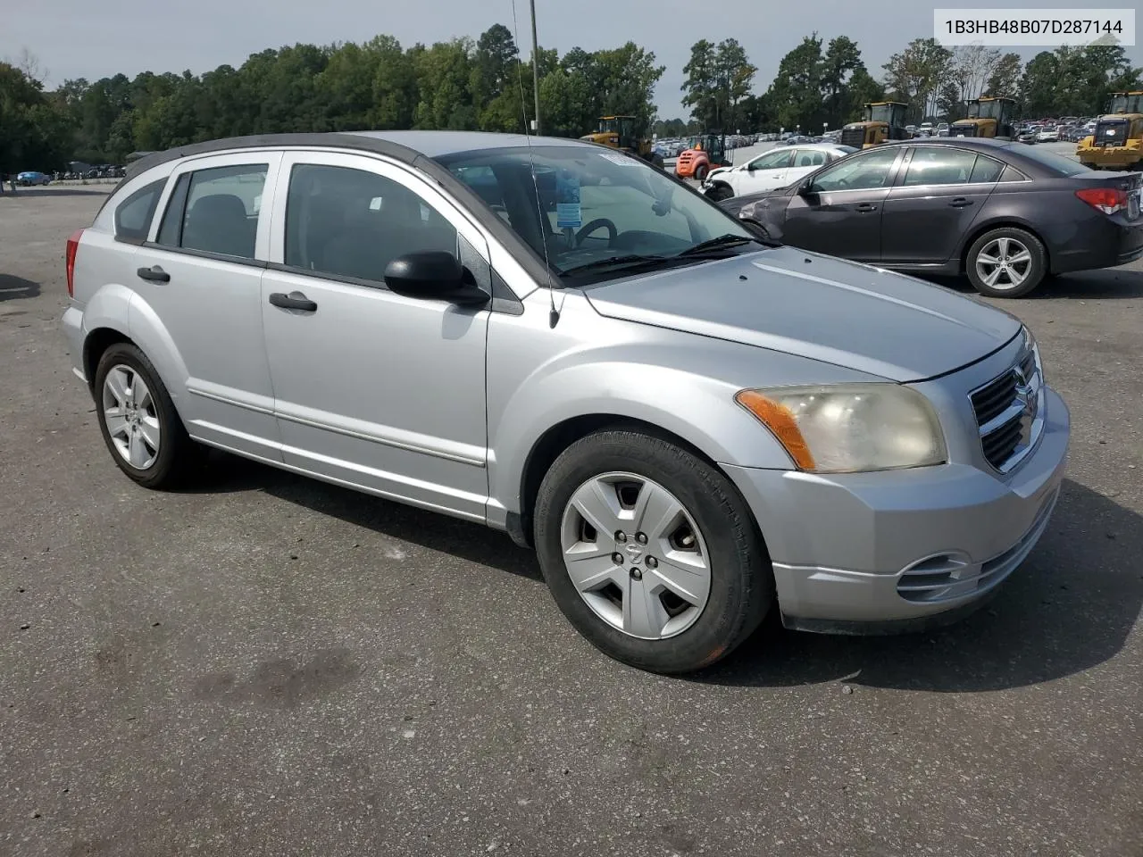 2007 Dodge Caliber Sxt VIN: 1B3HB48B07D287144 Lot: 71243004