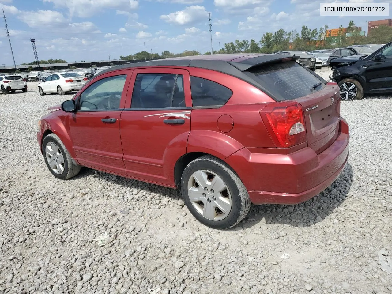 2007 Dodge Caliber Sxt VIN: 1B3HB48BX7D404762 Lot: 71529044