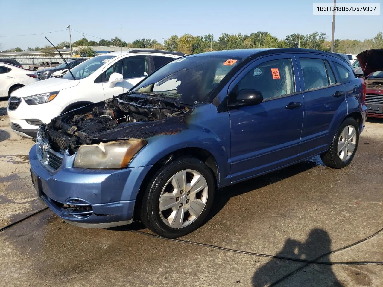 2007 Dodge Caliber Sxt VIN: 1B3HB48B57D579307 Lot: 71852414