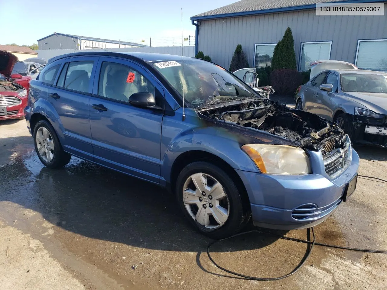 2007 Dodge Caliber Sxt VIN: 1B3HB48B57D579307 Lot: 71852414