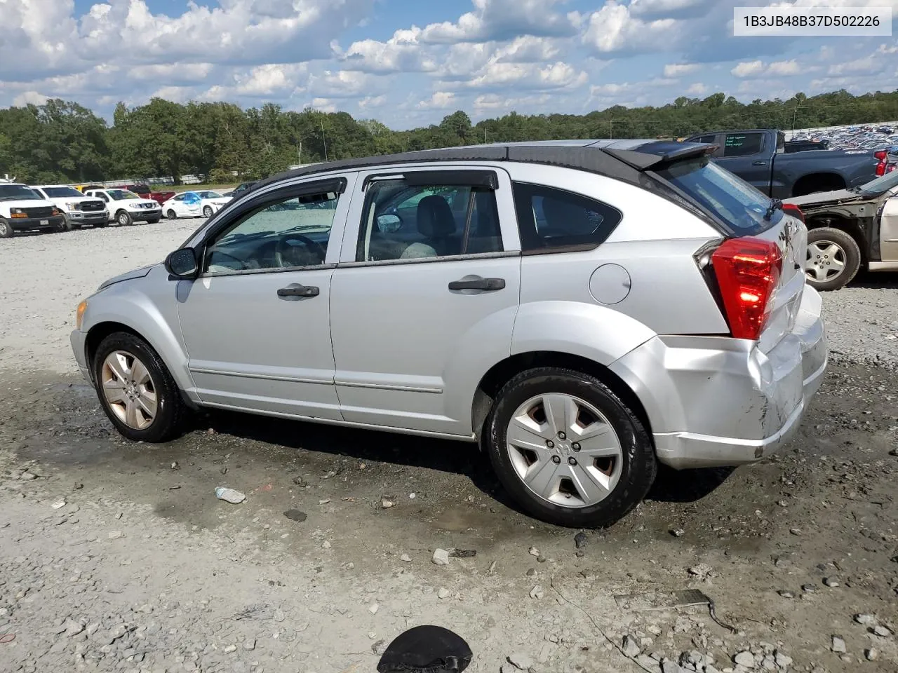 1B3JB48B37D502226 2007 Dodge Caliber Sxt