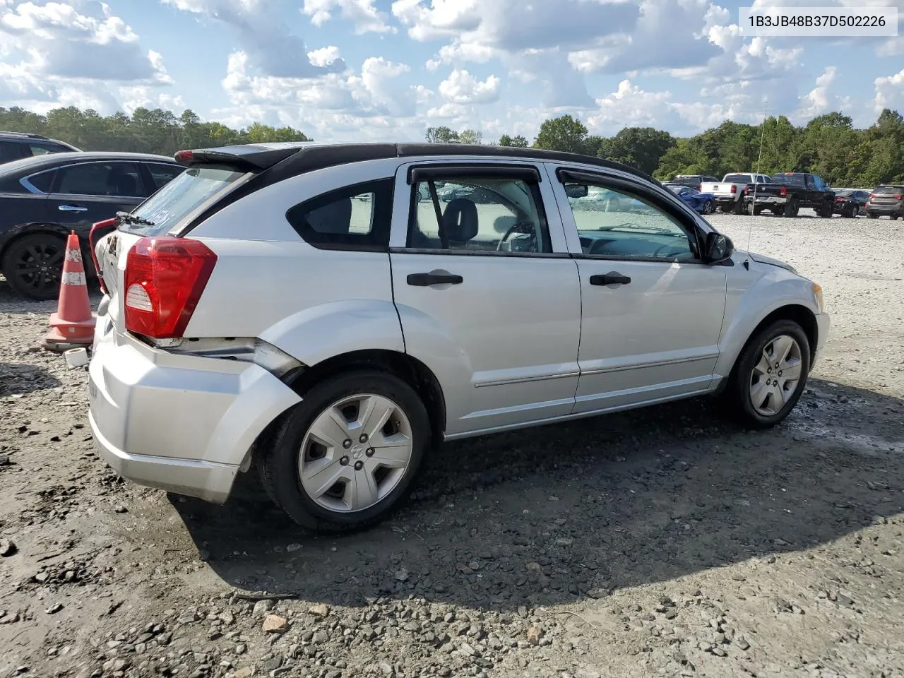 1B3JB48B37D502226 2007 Dodge Caliber Sxt