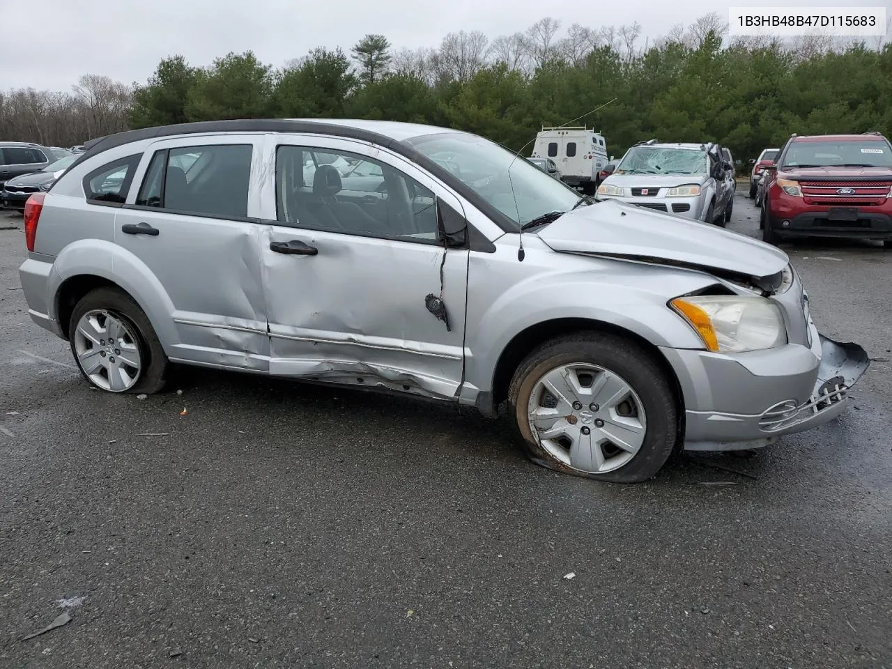 2007 Dodge Caliber Sxt VIN: 1B3HB48B47D115683 Lot: 72307994