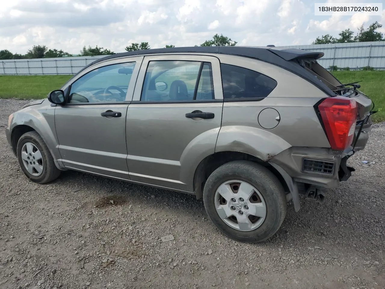 2007 Dodge Caliber VIN: 1B3HB28B17D243240 Lot: 72613334